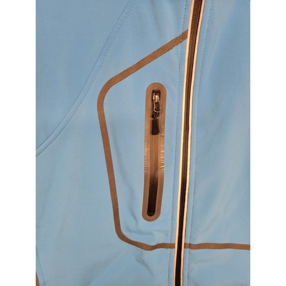 Alpine Cotton Men's SZ L Vest Fleece Lined Zip Pockets Blue Gray Outdoor Core - Picture 5 of 11